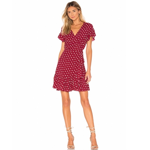 Rails Koreen Hearts Wrap Dress. PRICE FIRM. - Picture 6 of 14